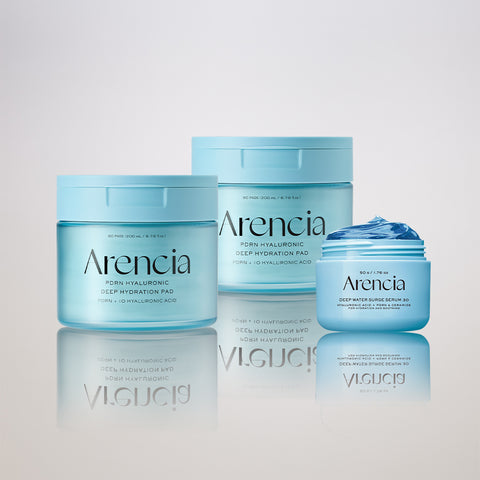 Arencia PDRN Hyaluronic Deep Hydration Pads 90Sheets 200ml (2 Pack)