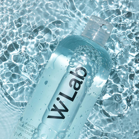 W.Lab Water Fit Hyaluronic Acid Refresh Mild Acid Toner 500ml (2 Pack)