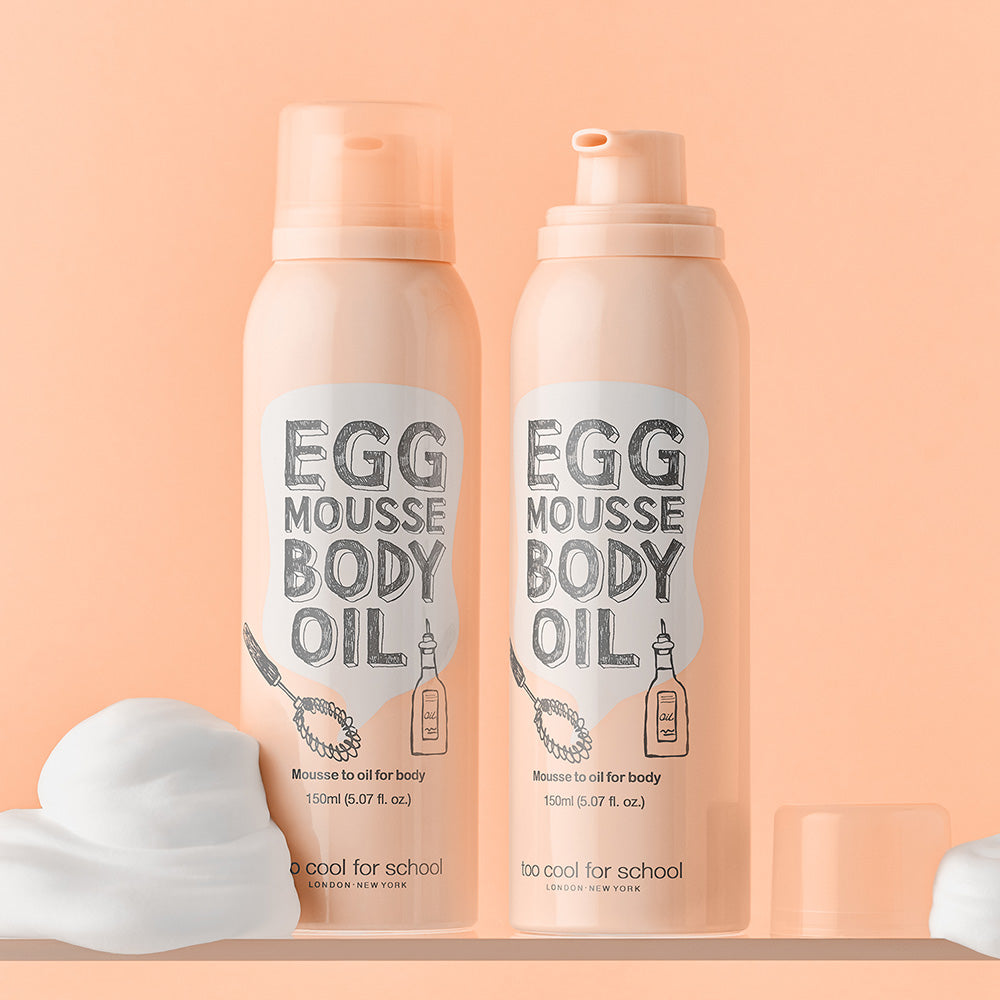 Too Cool For School Egg Mousse Body Oil 150ml