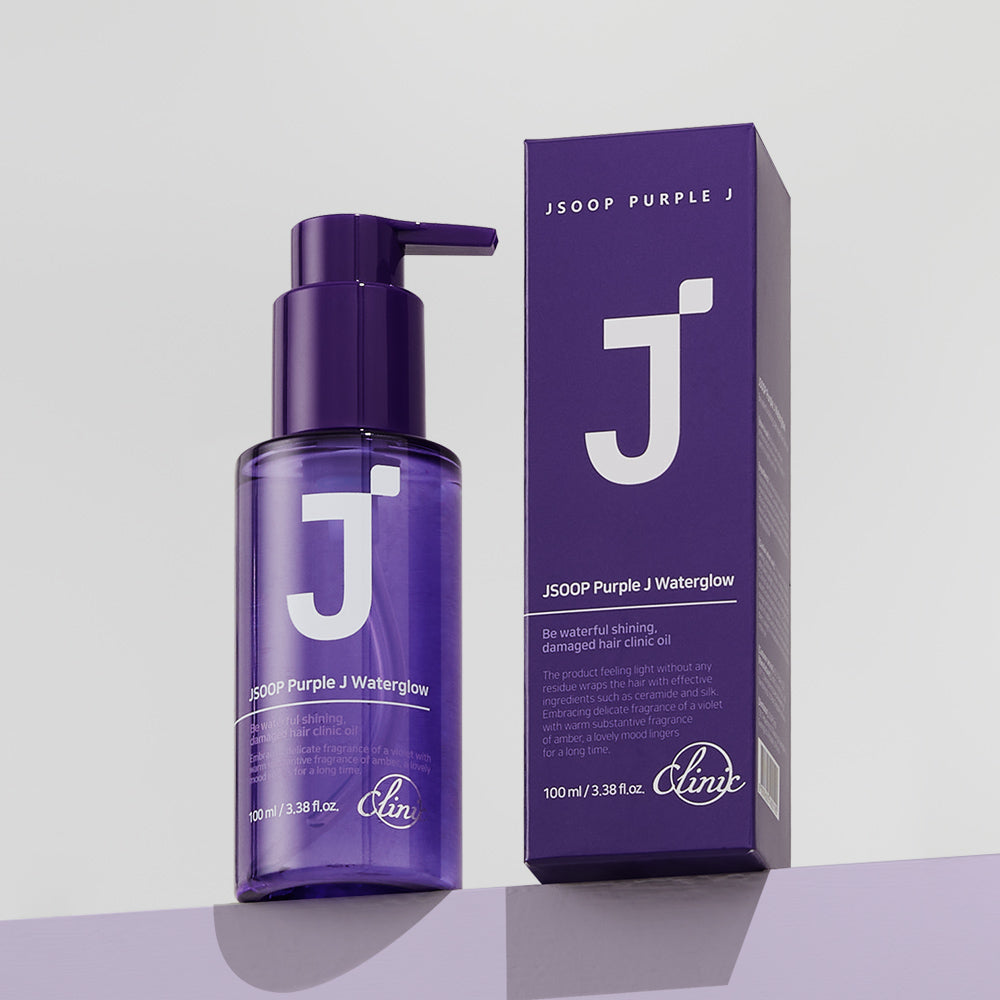 Jsoop Purple J Protein Perfume Hair Oil Water Glow 100ml