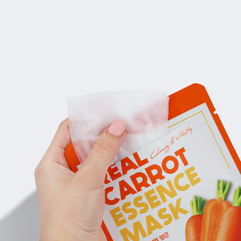 Farmstay Real Carrot Essence Mask 23ml 10 Sheets