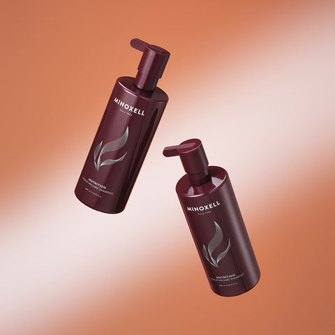 Minoxell Nutrition Scalp Volume Hair Loss Shampoo 480ml (3 Pack)