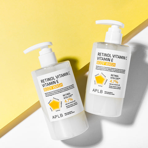 APLB Retinol Vitamin C & Vitamin E Body Wash 300ml