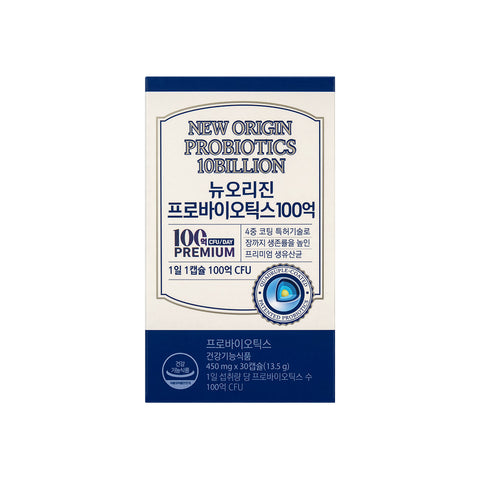 New Origin Probiotics 100Billion High-Strength Probiotic 30 Capsules