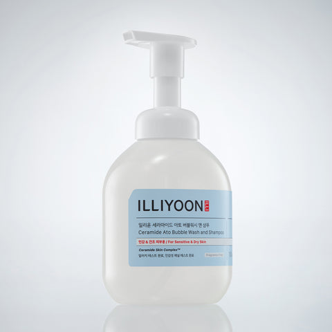 ILLIYOON Ceramide Ato Bubble Wash & Shampoo 400ml