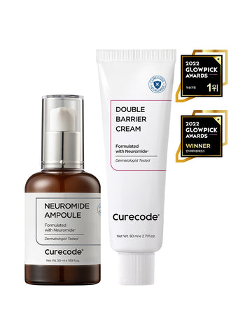 CureCode Deep Hydration & Elasticity 2-Piece Set (Ampoule + Cream)