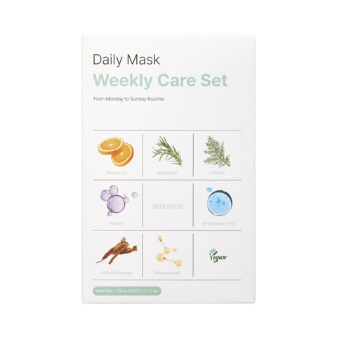 Mixsoon Daily Mask Weekly Care Set 7Sheets