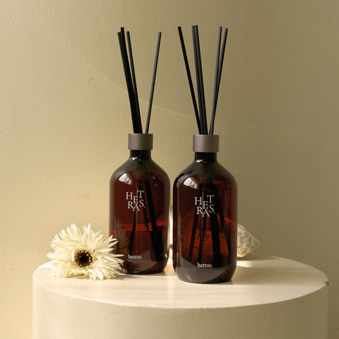 Hetras Premium Large-Capacity Diffuser 500ml x2 Gift Set