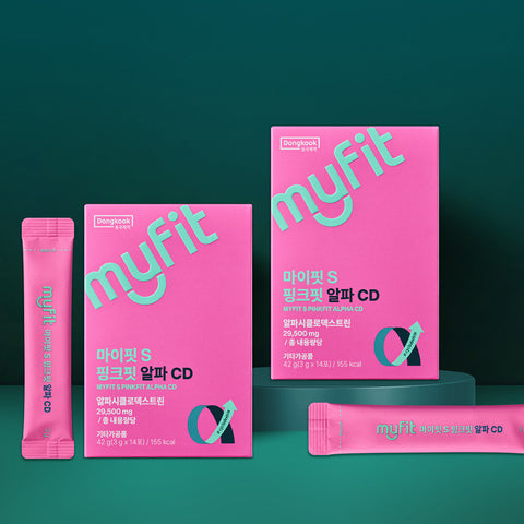 DongKook MyFit S Alpha CD ¥á-Cyclodextrin Powder 14 Sachets x 12 (6+6)