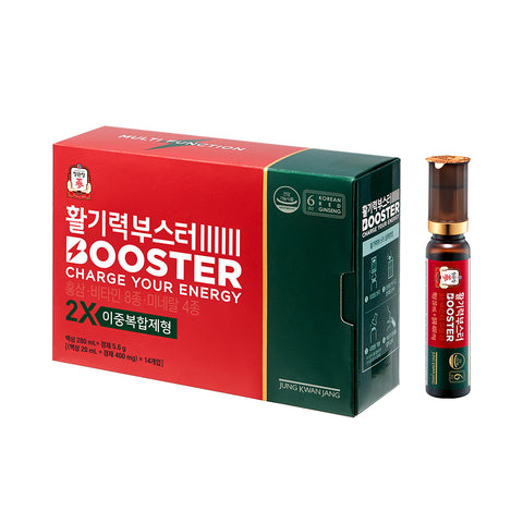 JungKwanJang Vitality Booster (20ml liquid + 400mg tablet) x 14