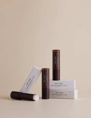 One Thing Jojoba Deep Moisture Lip Balm 4g (Clear) (2 Pack)