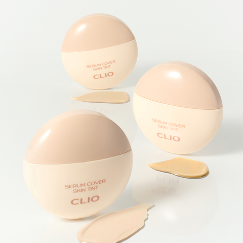 Clio Serum Cover Skin Tint Set (Full Size + Puff)