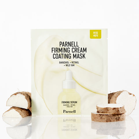 Parnell Bakuchiol Retinol Yam Firming Cream-Coating Mask (5 sheets)