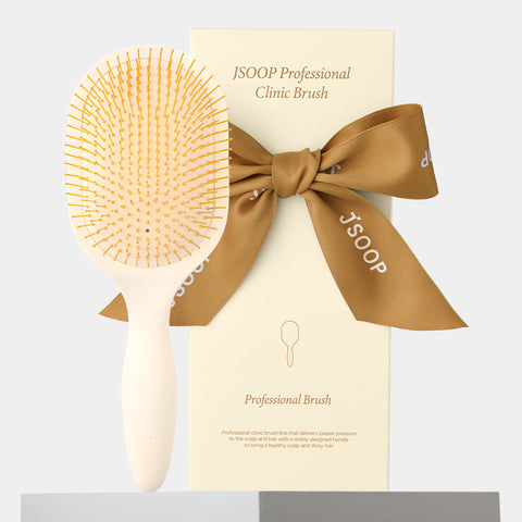 Jsoop Professional Scalp Clinic Brush (Gold Pins)