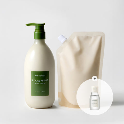 Aromatica Eucalyptus Body Lotion 750ml + Refill 500ml