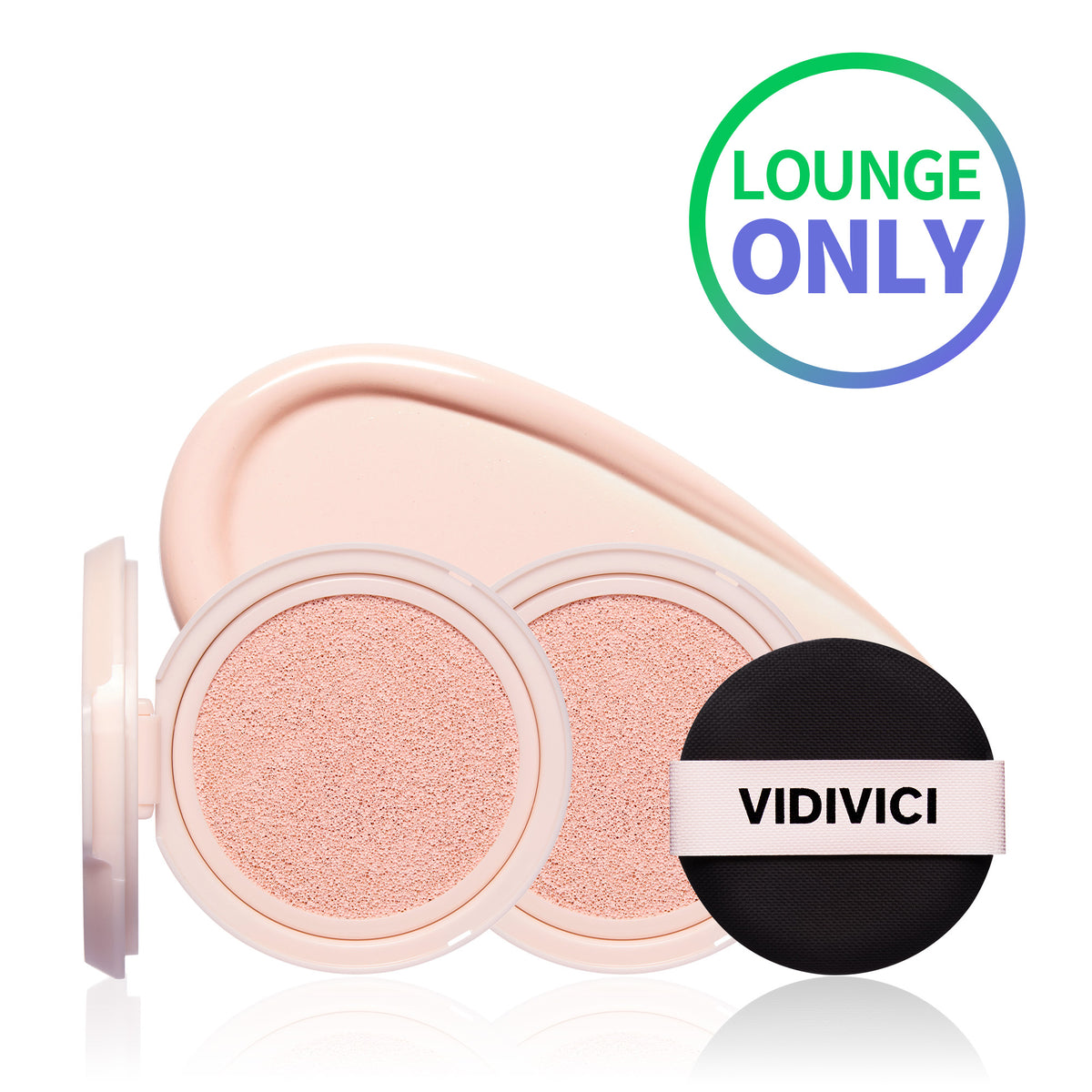 VIDIVICI Skin Illumination Tone-up Sun Cushion Refill (2-Pack)