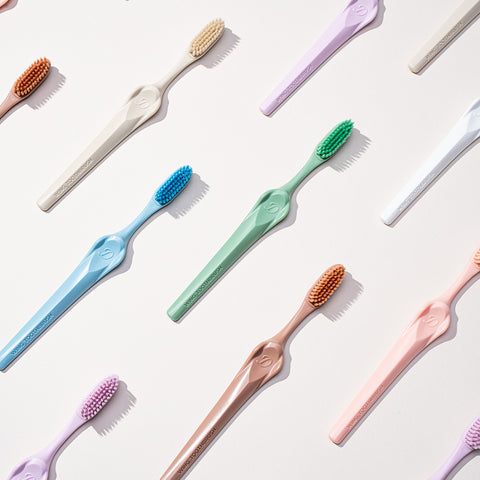 Byour DailyDen Xylitol Antibacterial Ultra-Fine Wing Toothbrush 7-Pack
