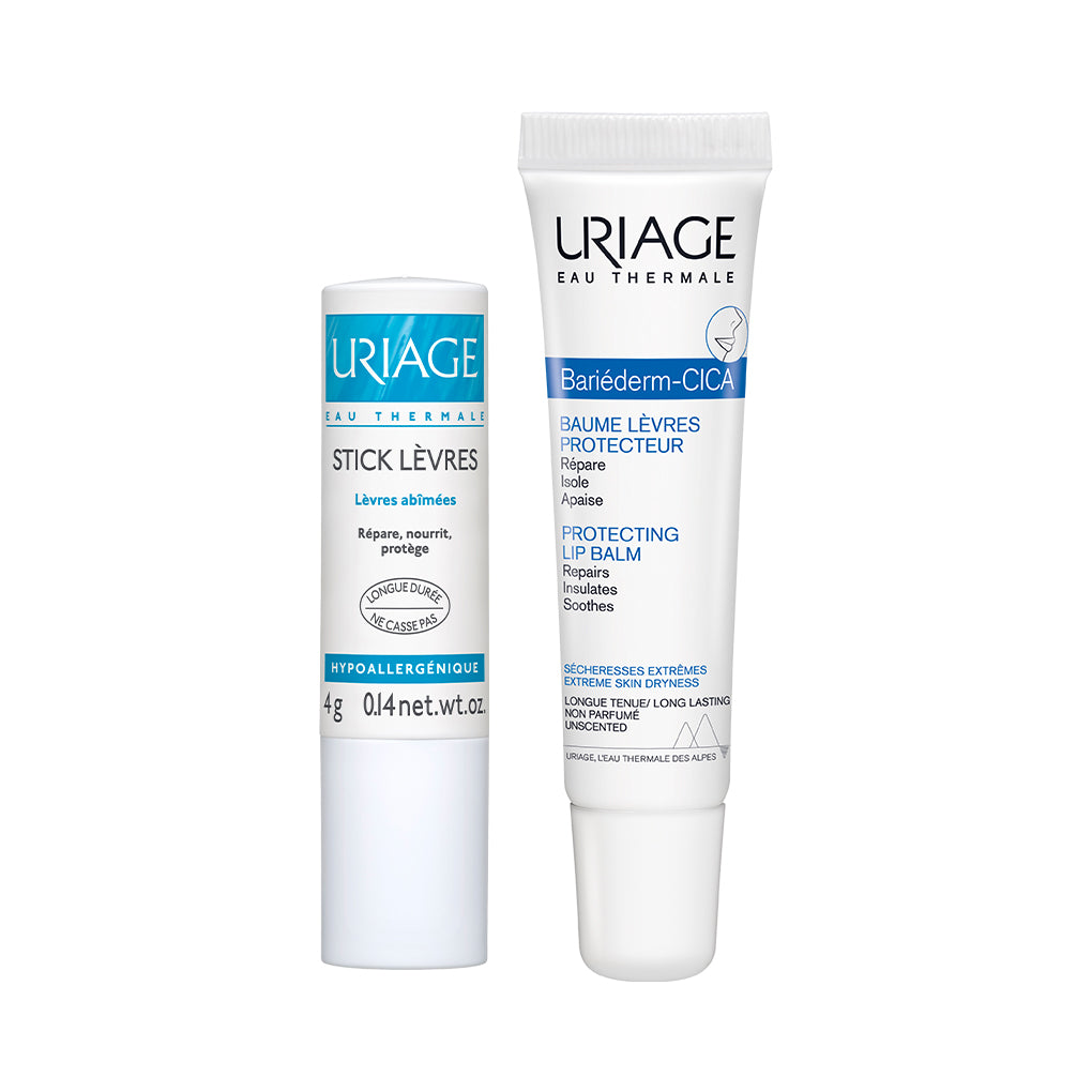 Uriage Stick Levre Original 4 g + BarrierDerm Cica Levre 15 ml Set