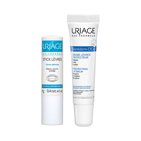 Uriage Stick Levre Original 4 g + BarrierDerm Cica Levre 15 ml Set