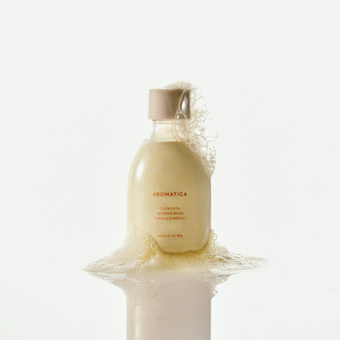 Aromatica Glow Vita Powder Wash Cleanser Orange & Neroli 60g (2 Pack)