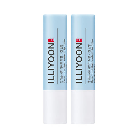 ILLIYOON Ceramide Unscented Vegan Lip Balm 3.2 g (2 pack)