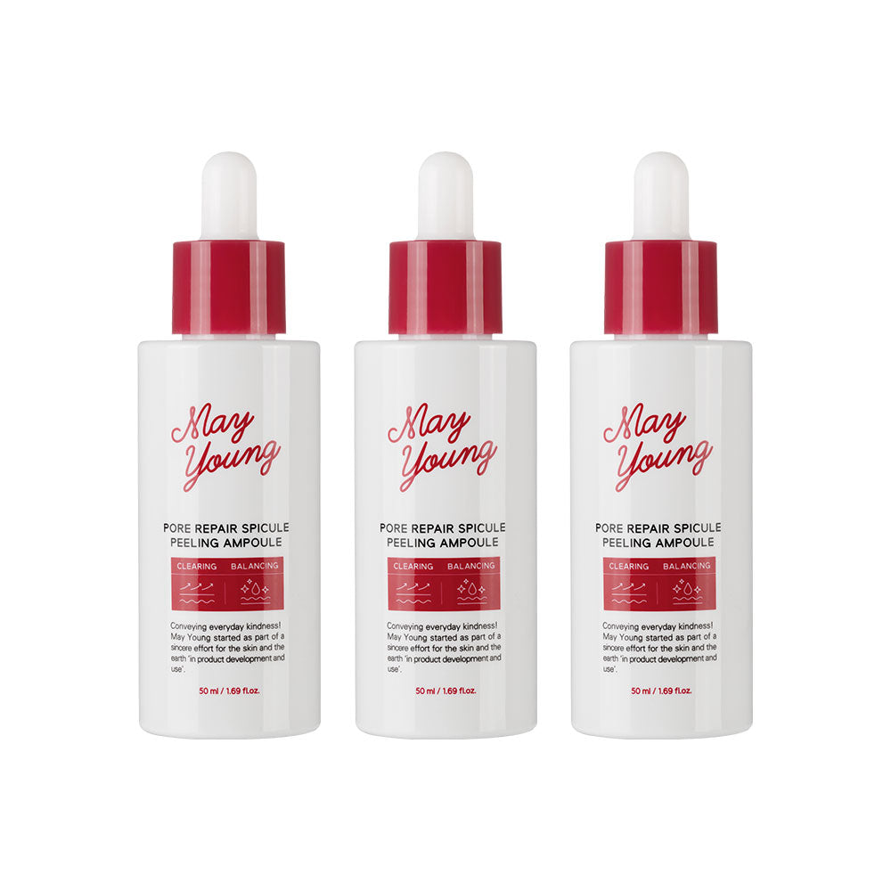 Mayyoung Pore Repair Spicule Peeling Ampoule 50ml (3 Pack)
