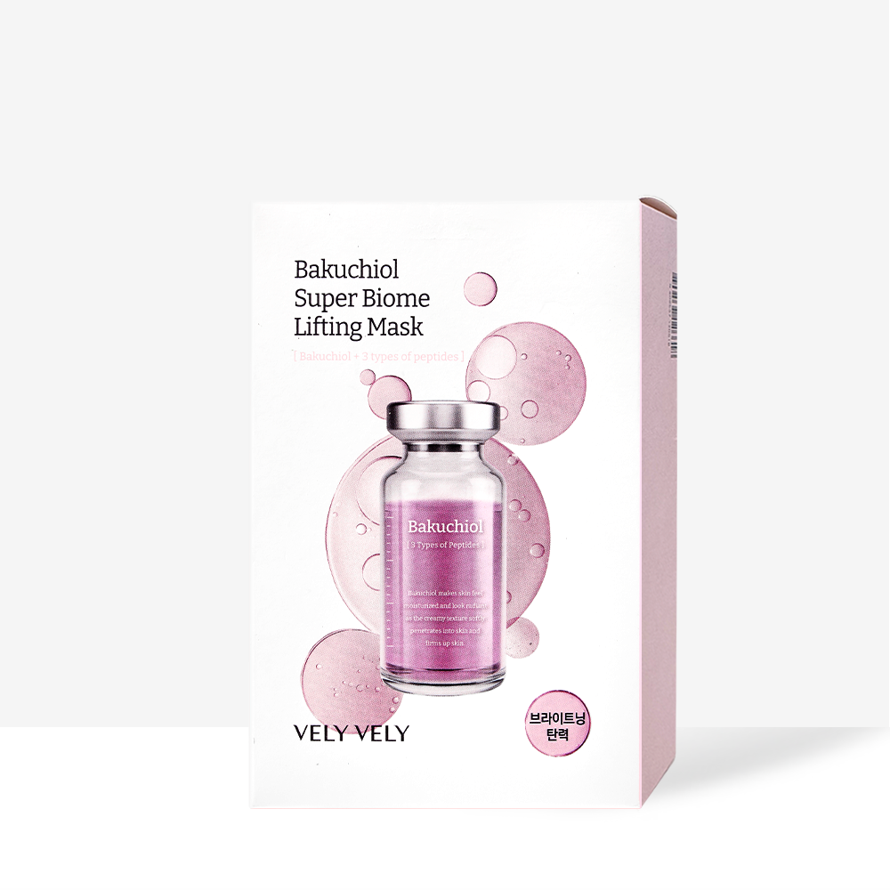 VELY VELY Bakuchiol SuperBiome Lifting Mask 10P