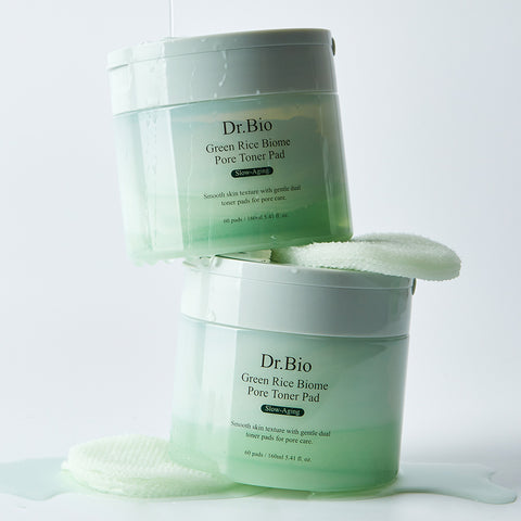 Dr.Bio Green Rice Biome Pore Toner Pads 60P (2 Pack)