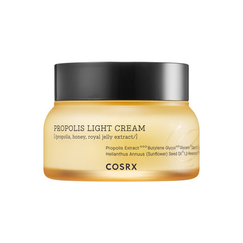 COSRX Full Fit Propolis Toner + Ampoule + Cream 3-Piece Set (Toner 280ml + Ampoule 30ml + Cream 65ml)