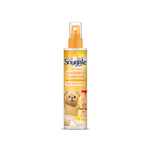 Snuggle Fabric Refresher Huggable Cotton & Huggable Sunshine 150ml (4 Pack) (2 Huggable Cotton + 2 Huggable Sunshine)