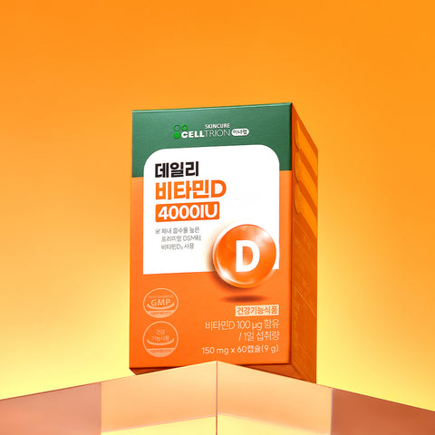 Celltrion InnerLab Daily Vitamin D 4000 IU 60 Capsules (6 Pack)
