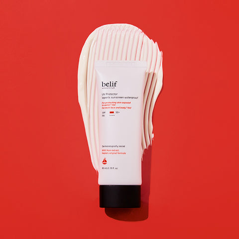 belif UV Protector Sports Sunscreen Waterproof SPF50+ PA++++ 80ml