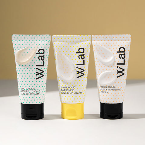 W.Lab Whiteholic Tone-Up Cream 3 Pack (Quick + Awakening + Cica C)