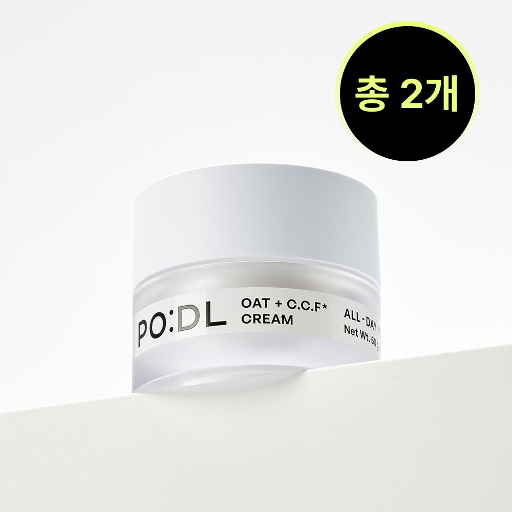 Podl 4th Generation Oat Ceramide All-Day Barrier Velvet Cream 50g (2 Pack)