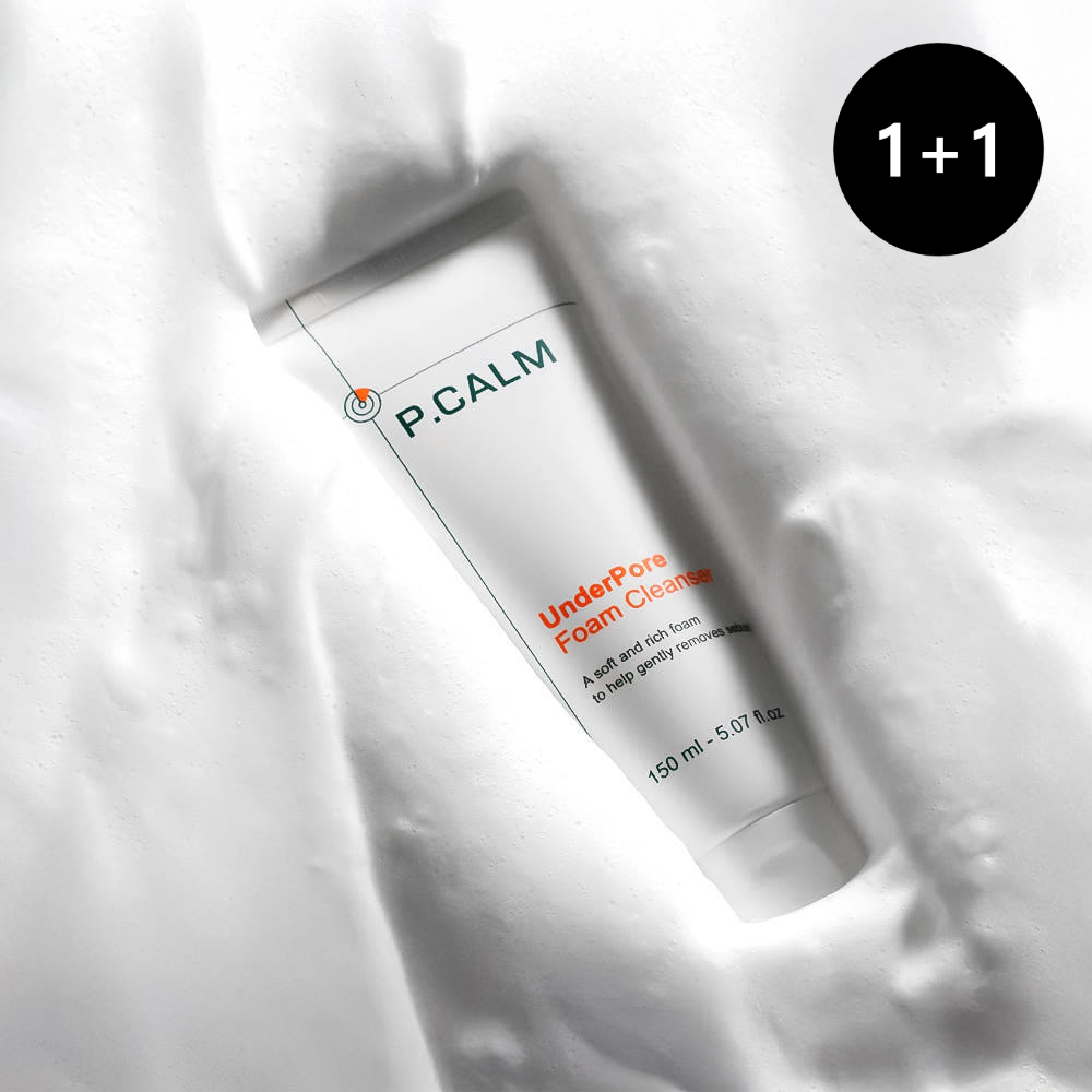 Pcalm Under Pore Foam Cleanser 150ml (2 Pack)