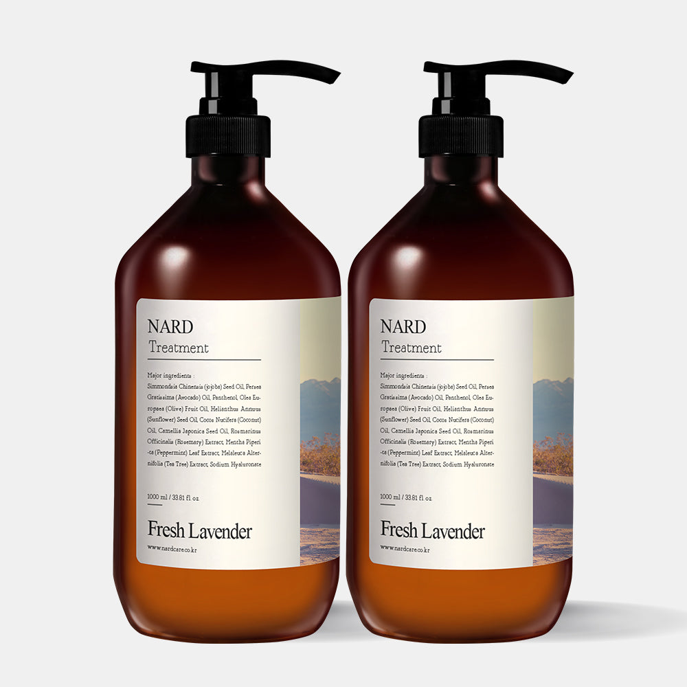 Nard Repairing Perfumed Treatment 1000ml White Musk (2 Pack)