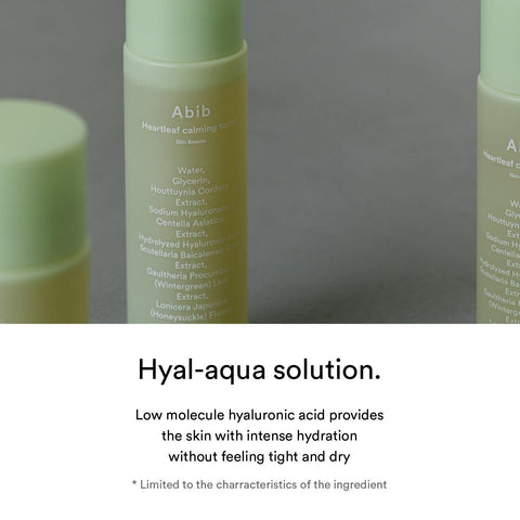 Soonsu Beauty Heartleaf Calming Toner Skin Booster application use