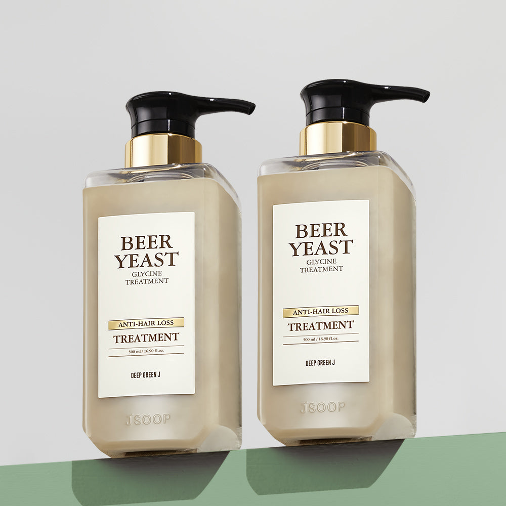 Jsoop Deep Green J Beer Yeast Glycine Treatment 500ml (2 Pack)