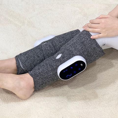 CLO Airheim Calf & Foot Massager FE-7113 Cordless Air-Compression, Heat & Multi-Mode Massage