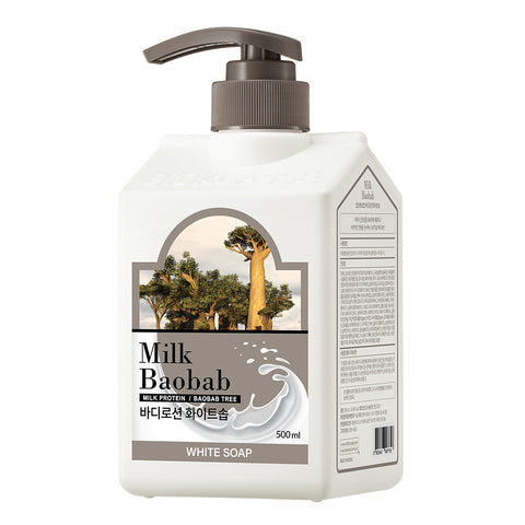 Milk Baobab Original Body Lotion, White Soap, 500ml