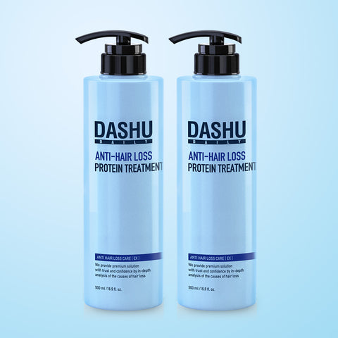 Dashu Daily Anti Hair-Loss Protein Treatment 500ml (2 Pack)