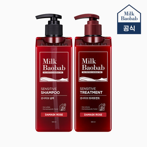 Milk Baobab Sensitive Treatment White Soap, 500ml
