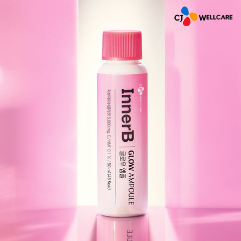 CJ Wellcare InnerB Glow Ampoule - Low-Molecular Collagen Booster 5000 50ml x 10P (3 Pack)
