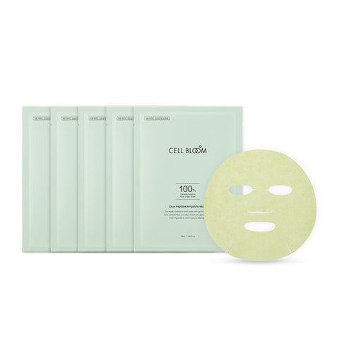 CellBloom Cica Peptide Ampoule Mask (23ml x 5)