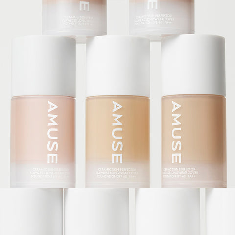 Amuse Ceramic Skin Perfector Foundation 30mL SPF40 PA++