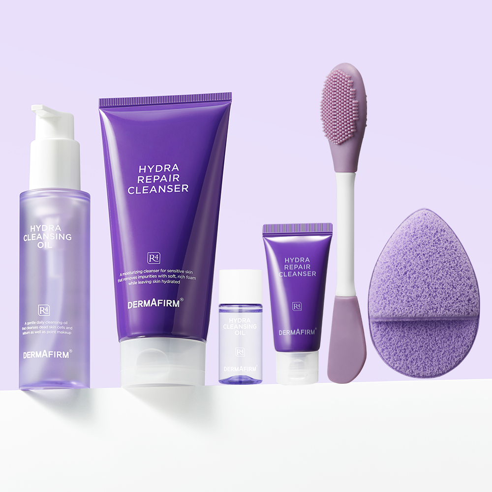 Dermafirm Cleansing Set (Cleansing Oil 120ml + Repair Cleanser 150g)