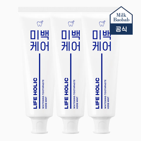 Milk Baobab Lifeholic Toothpaste 4-Type Set (2EA Each)