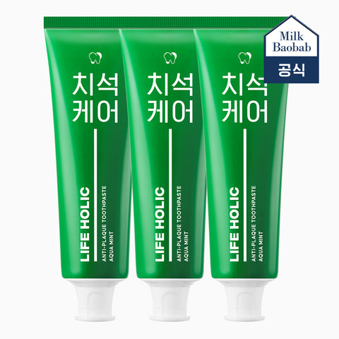 Milk Baobab Lifeholic Toothpaste 4-Type Set (2EA Each)