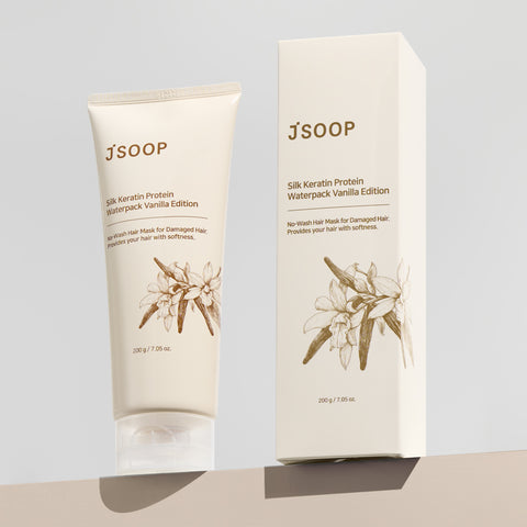 Jsoop Professional Hair Brush (Boar Bristle) + Vanilla Edition No-Wash Water Pack Gift Set