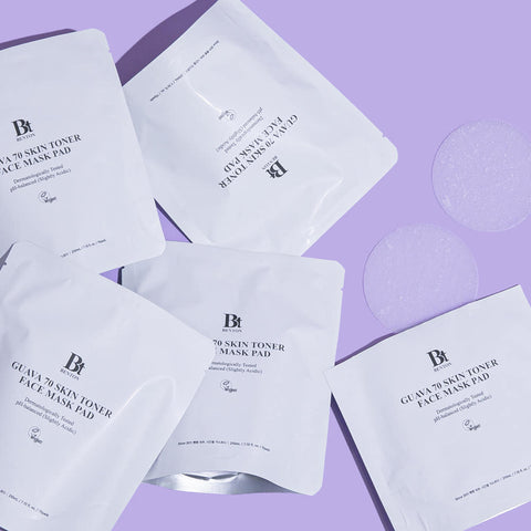 Benton Guava 70 Skin Toner Face Mask Pad 70P + Refill Set